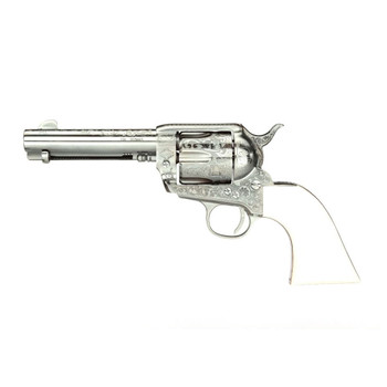 TAYLORS & COMPANY Outlaw Legacy .357 Mag 4.75in 6rd Nickel Engraved Revolver (200058)