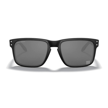 OAKLEY Holbrook New York Matte Black/Prizm Black Sunglasses with Lens Cleaning Kit & Large Black Leash Kit (OO9102N2+07+103)