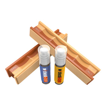 WICKED EDGE 1/0.5 Micron Diamond Emulsion And Leather Strops Pack (WE010.5PDE)