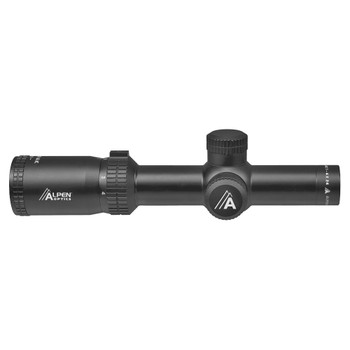 Alpen Optics Kodiak, Rifle Scope, AR-BDC Reticle, 1-4X Magnification, 24mm Objective Lens, 30mm Main Body Tube, Second Focal Plain, Black 2047