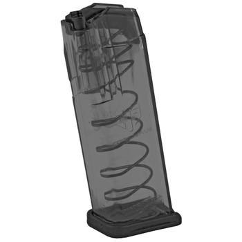 Elite Tactical Systems Group 9MM, 15 Rounds, Fits Glock 19, Polymer, Smoke GLK-19