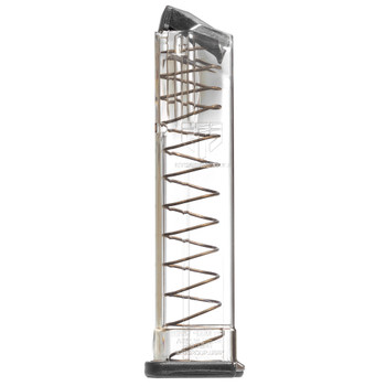 Elite Tactical Systems Group Magazine, 9MM, 21 Rounds, Fits S&W M&P, Polymer, Clear SW9-MP-21