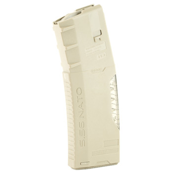 Hera USA Magazine, H3 Gen.2, 223 Remington/5.56NATO, 30 Rounds, Fits AR Rifles, Polymer, Tan 13.11/T