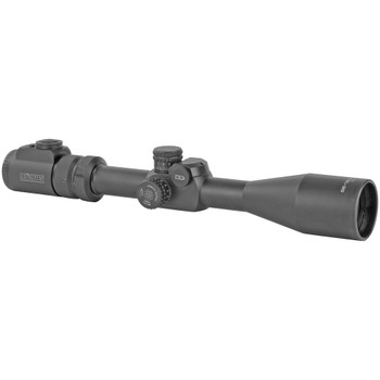 Konus EL30 Riflescope, Rifle Scope, 6-24X50mm, 30mm Tube, 10 Interchangeable Illuminated Reticles, Matte Black Finish, Includes Lens Covers and Cleaning Cloth 7331
