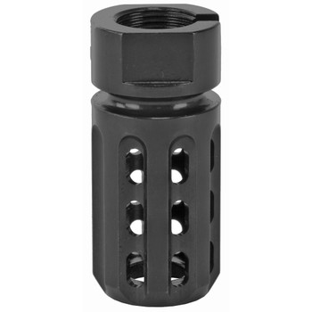 Manticore Arms, Inc. NightBrake, Compensator, Black Finish, Fits 14X1 LH Threads, Features Single Detent Notch MA-1214