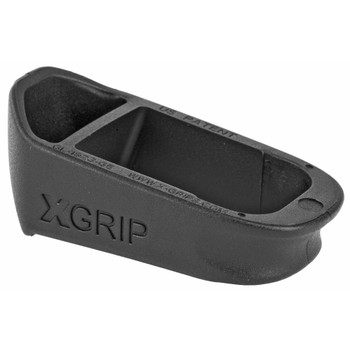 X-GRIP Magazine Spacer, Fits Glock 19/23 G5, Adds 2 Rounds, Black GL19-23-G5