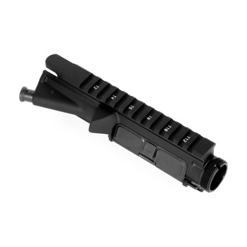 LBE Unlimited Upper, Black Finish, Forward Assist/Ejection Port Cover Assembly Installed, Fits AR15 ARUPPER