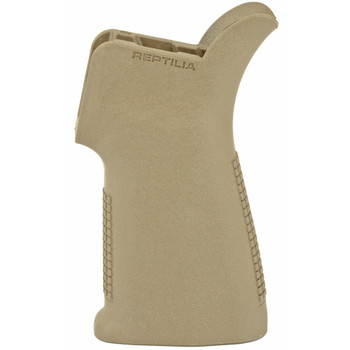 Reptilia CQG Pistol Grip, Flat Dark Earth, Fits AR Rifles 100-023