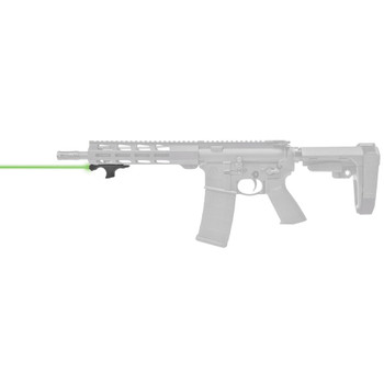 Viridian Weapon Technologies HS1, Hand Stop, Green Laser, Includes M-Lok mounting hardware, Double Pressure Activation Buttons, Adjustable Windage and Elevation, Black 912-0031