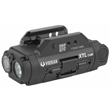 Viridian Weapon Technologies XTL Gen 3 Universal Mount Tactical Light (500 Lumens) and HD Camera, Waterproof, Black Finish 990-0016