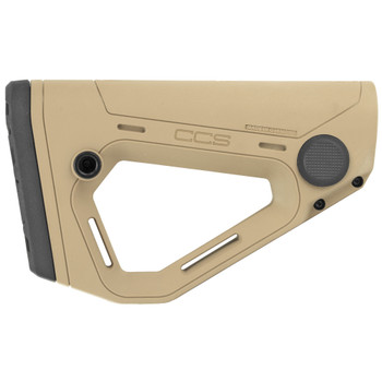 Hera USA HRS CCS, Adjustable Buttstock, Fits AR-15, Tan 12-34