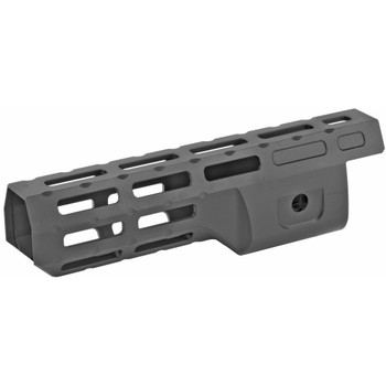 Midwest Industries Handguard, 8" Length, M-LOK, Aluminum, Fits Ruger 10/22 Takedown, Includes 5-Slot Polymer Rail, Black Anodized Finish MI-1022-8H