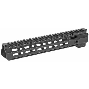 Midwest Industries Combat Rail, Handguard, 11.5 " Length, M-LOK, Includes 5-Slot Polymer Rail Section, Barrel Nut and Wrench, Fits AR-15, Black Anodized Finish MI-CRM11.5