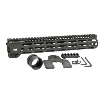 Midwest Industries Gen 4 M-Series Handguard, M-LOK, Fits AR-15 Rifles, 12.625", Black MI-G4M12.625