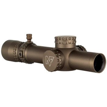 NIGHTFORCE NX8 1-8x24mm F1 Capped E/W .2 MRAD PTL FC-DMX Dark Earth Riflescope (C663)