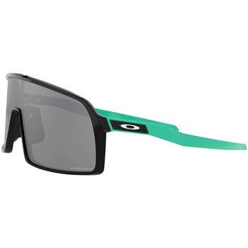 OAKLEY Sutro Polished Black on Teal/Prizm Black Sunglasses (94063237)