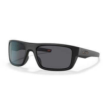 OAKLEY SI Drop Point Matte Black/Grey Polarized Sunglasses (OO9367-1060)