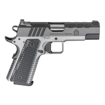 SPRINGFIELD ARMORY 1911 Emissary 9mm 4.25in G10 Grip 9+1rd Blued /Stainless Pistol (PX9217L)