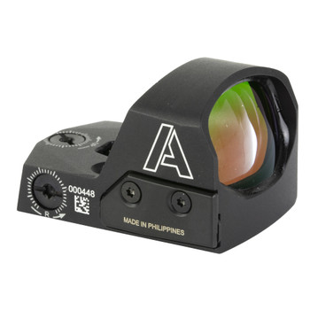 AmeriGlo Haven, Red Dot, 3.5 MOA Dot, RMR Footprint, Includes AmeriGlo Glock Optic Compatible Iron Sights (GL-524), Black HVN03