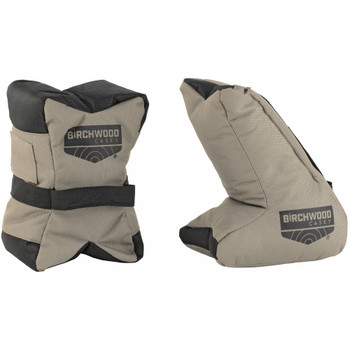 Birchwood Casey Tactical Gun Rest, Specifically Designed for Tactical Rifles, Heavy Duty Ballistic Nylon Fabric Holds Up to Rough Edge Pic Rail Handguards, Rear Bag Can Be Used Two Different Directions BC-SRB-CMBO