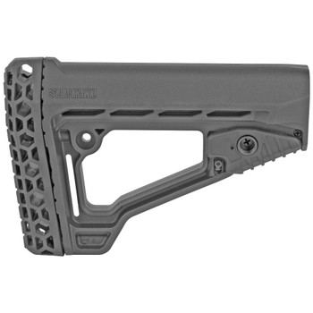 BLACKHAWK Knoxx Axiom A-Frame Adjustable Mil-Spec Carbine Stock, Forward Length of Pull Adjustment, Black KAR011BK