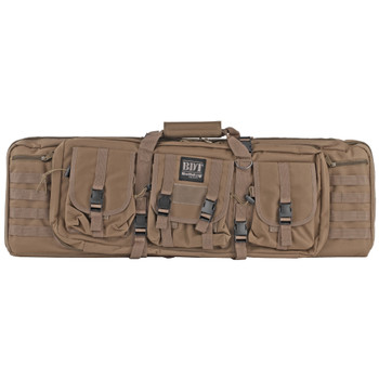Bulldog Cases Tactical, Double Rifle Case, Tan, Nylon, 37" BDT60-37T