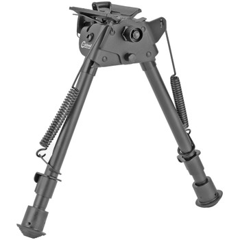 Caldwell XLA Pivot Bipod, Attaches to Sling Swivel, Aluminum, 9"-13", Black 571429