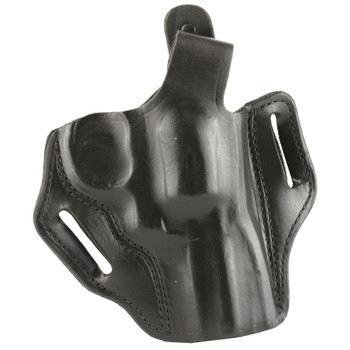 DeSantis Gunhide Thumb Break Scabbard Belt Holster, Fits 3" Colt Python, RH, Black 001BA33Z0