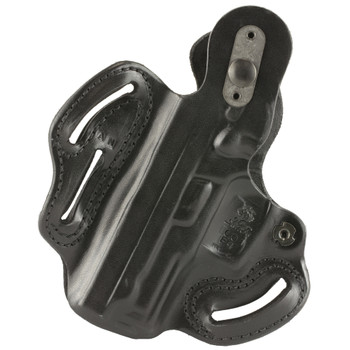 DeSantis Gunhide Thumb Break Scabbard Belt Holster, Fits Sig P229R, Right Hand, Black Leather 001BAF4Z0