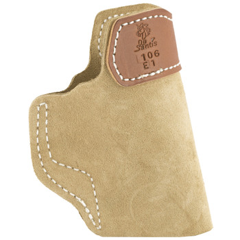 DeSantis Gunhide Sof-Tuck Inside The Pant Holster, Fits Glock 26/27 Walther PPS/ PK380, Left Hand, Tan Leather 106NBE1Z0