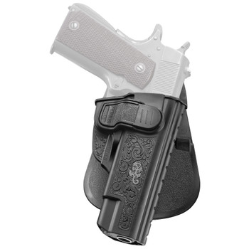 Fobus CH Series, Paddle Holster, Fits All 1911 Style Pistols Without Rail, Right Hand 1911CH