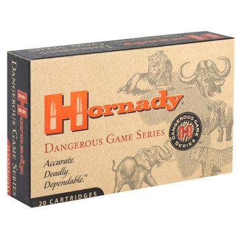 Hornady Dangerous Game, 375 Ruger, 300Gr, DGX Bonded, 20 Rounds Per Box 82336