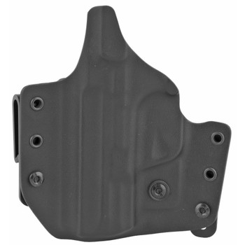 L.A.G. Tactical, Inc. Defender Series, OWB/IWB Holster, Fits S&W M&P M2.0 3.6" 9/40, Kydex, Right Hand, Black Finish 4049