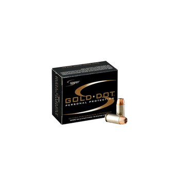 CCI Speer Gold Dot 380 ACP 90 Grain Hollow Point Ammo, 20 Round Box (23606)