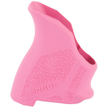 Hogue HandALL Beavertail Pistol Grip, Fits Ruger LCP II, Rubber, Finger Grooves, Pink 18127