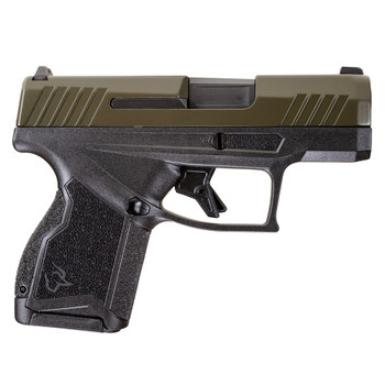 TAURUS GX4 9mm 3.06in 2x 11rd Mags Black/Green Pistol (1-GX4M93B)