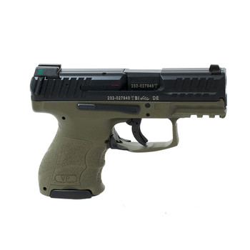 HK VP9SK Subcompact 9mm 3.39in 3x10rd OD Green Semi-Automatic Pistol with Night Sights (81000098)