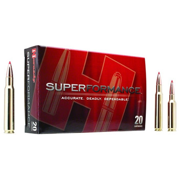 HORNADY Superformance 243 Win. 80 Grain GMX Ammo, 20 Round Box (80456)