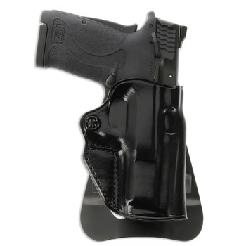 GALCO SPEED MASTER 2.0 PADDLE/BELT HOLSTER, S&W M&P .380 Shield EZ, Hand: R, Color: BLACK (SM2-858B)