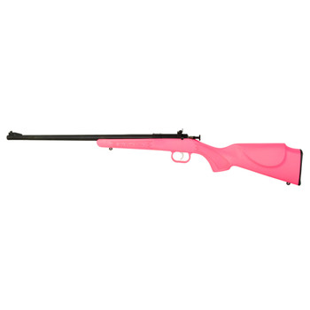 KEYSTONE SPORTING ARMS Crickett Gen 1 Youth 22LR 16.125in 1rd Blued/Pink Synthetic Bolt Action Rifle (KSA220)