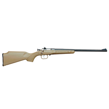 KEYSTONE SPORTING ARMS Crickett Gen 1 Youth 22LR 16.125in 1rd Blued/Desert Tan Synthetic Bolt Action Rifle (KSA235)
