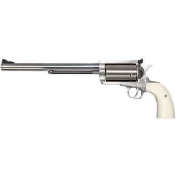 MAGNUM RESEARCH BFR .30/30 Winchester 10in 6-Shot Brushed Stainless Steel Revolver with Bisley Grips (BFR30-30B-6)