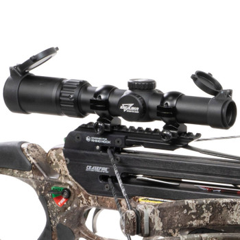 EXCALIBUR Overwatch 2-5x 30mm Straight Tube Crossbow Scope with Illuminated Multi-Plex Reticle (74355)