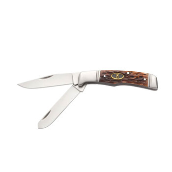 BROWNING Joint Venture 2 Blade Jigged Bone Folding Knife (3220012)