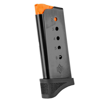 DIAMONDBACK DB9 9mm 6rd Magazine with Fingerplate Extension (DB9-MAGG4E)