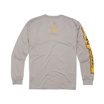 BROWNING Light Gray Long Sleeve Sun Shirt (30106349)