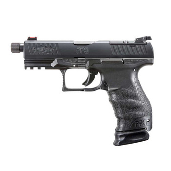 WALTHER PPQ Q4 Tac M1 9mm 4.6in 15/17rds Pistol w/ GRITR Gun Cleaning Kit & Soft Pistol Case