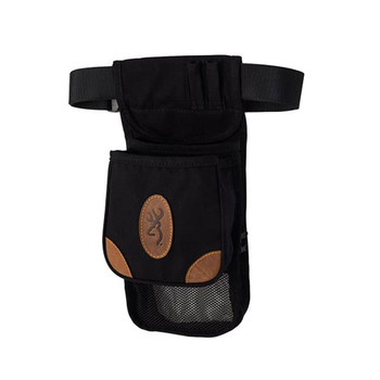 BROWNING Lona Large Deluxe Black/Brown Shell Pouch (121388993)