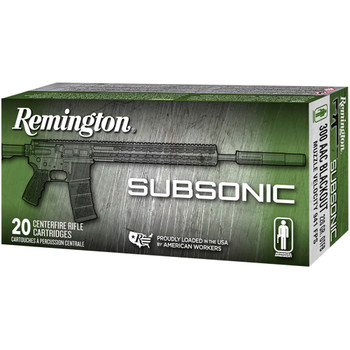 REMINGTON Subsonic 300 Blackout 220gr OTFB 20rd Ammo (28430)