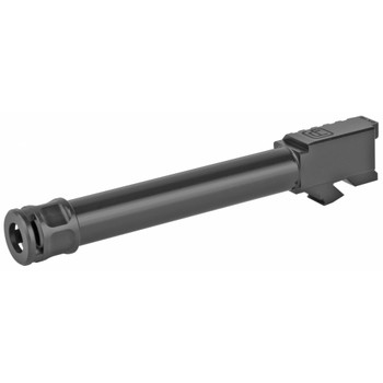 Griffin Armament ATM, Fits Glock 17 Gen 5, 9MM, 5" Threaded Stainless Steel Barrel, Black Nitride Finish, 1/2X28 Threads, Includes Micro Carry Comp GAG17G5TB